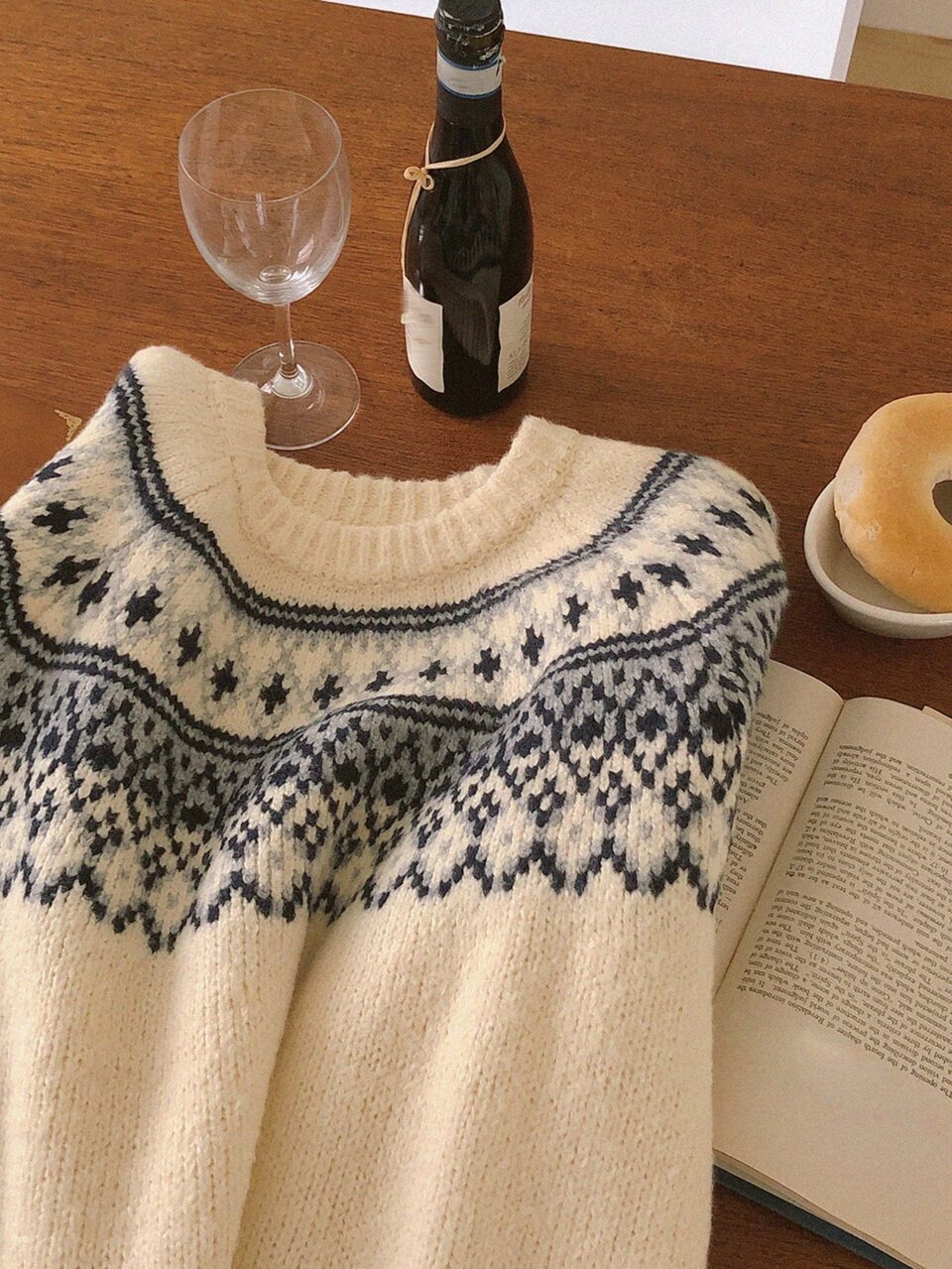 Women's Colorblock Casual Versatile Daily Wear Sweater Fall