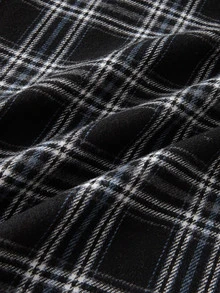 Athstrex Men's Plus Size Casual Plaid Woven Loose Fit Long Pants - Multicolor - View 6