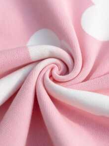 Baby Girl Casual Fashion Cute Flutter Sleeve Round Neck Top, Suitable For Spring And Summer - Multicolor - View 5