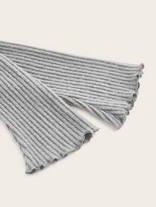 SHEIN ICON Kaos Grunge Y2K dengan Bahu Terbuka dan Hem Asimetris - Light Grey - View 6