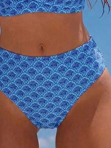 Swim Mod Women's Strappy Backless Sexy Style Bikini Set - Multicolor - View 5