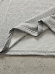 ROMWE MEN Men's Studded Decor Casual Versatile Daily Wear Top - Grey - View 7