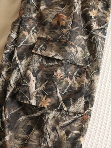 SHEIN 2件組男童休閒運動可愛日常舒適街頭風百搭印花直筒褲，以及黑色純色口袋工裝褲，適合外出、上學、日常聚會，四季皆宜 - 彩色 - 查看 7