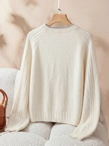 Rusticease Women's Autumn/Winter Casual Cottagecore Cute Floral Embroidered Cardigan Picnic Everyday Date Brunch White And Yellow - Apricot - View 2