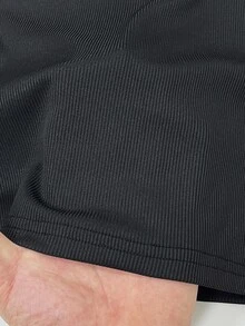 Rusticease Solid Color Long Sleeve T-Shirt For Middle-Aged And Elderly Women, Casual Daily Wear - Black - View 5