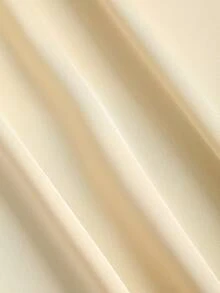 Sweetra 時尚性感V領對比蕾絲A字修身休閒細肩帶夏季女款洋裝，適合婚禮派對週年慶香檳色 - 淡黃色 - 查看 5