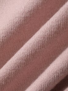 DAZY Women's Long Sleeve Knit Cardigan And Front Tie Bandeau Knit Top Set Fall - Pink - View 9
