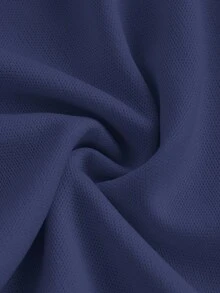 SHEIN ICON Minifalda negra de talle bajo con volantes multicapa estilo Y2K para mujer - Azul Marino - Ver 4