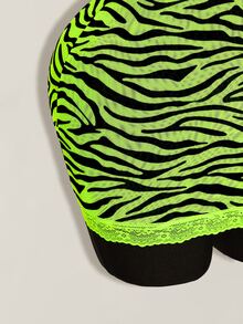SHEIN ICON 夏季女士全印花修身性感无袖迷你连衣裙 - 彩色 - 查看 8