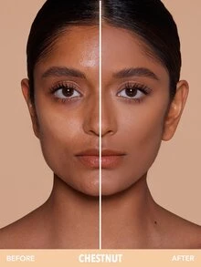 SHEGLAM Skin-Focus High Coverage Powder Foundation-Chestnut Brand Beauty Cosmetic Makeup For Women And Girls - Chestnut - View 2