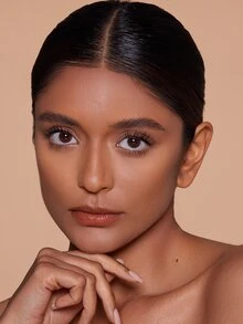 SHEGLAM Skin-Focus High Coverage Powder Foundation-Chestnut Brand Beauty Cosmetic Makeup For Women And Girls - Chestnut - View 6