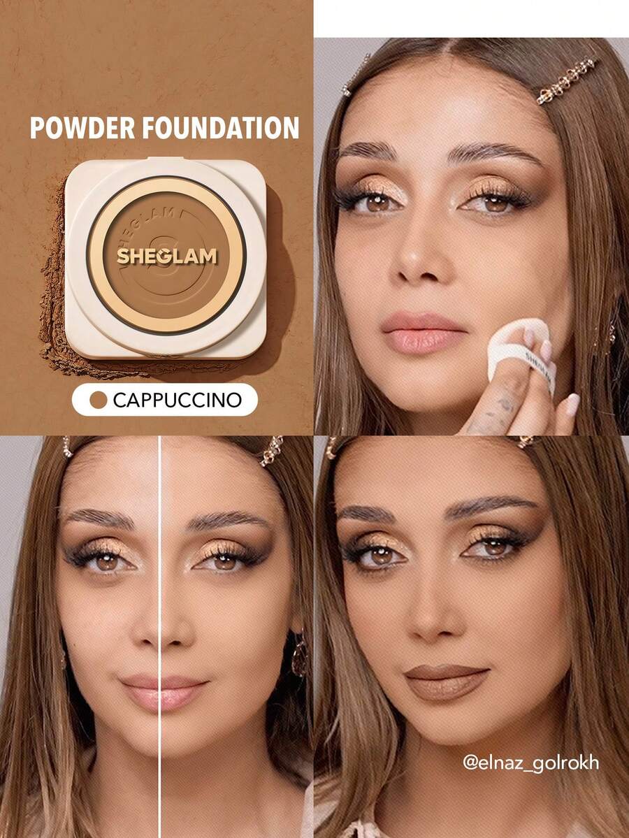 SHEGLAM Skin-Focus 高遮瑕粉狀粉底-Cappuccino 品牌美妝化妝品 適合女士與女孩 - Cappuccino - 查看 1