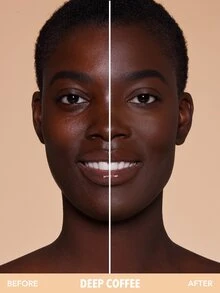 SHEGLAM Skin-Focus High Coverage Powder Foundation-Deep Coffee Brand Beauty Cosmetic Makeup For Women And Girls - Deep Coffee - View 2