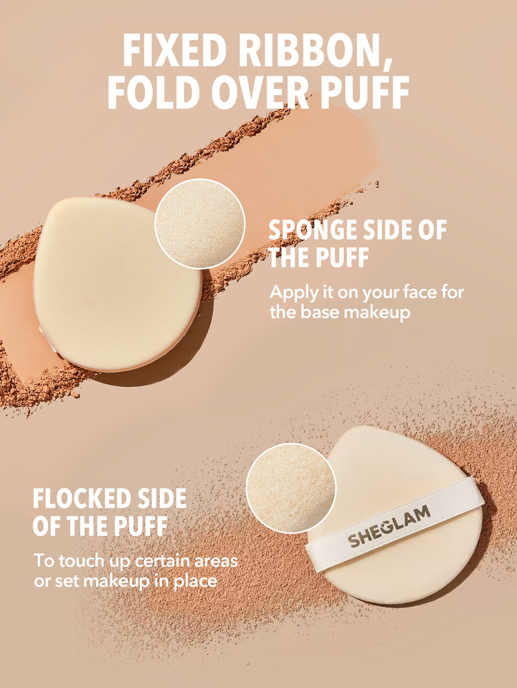 SHEGLAM Skin-Focus High Coverage Powder Foundation-Mocha Brand Beauty Cosmetic Makeup For Women And Girls - Mocha - View 5