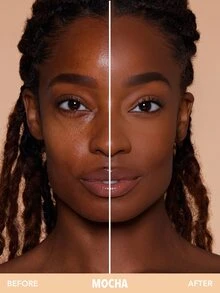 SHEGLAM Skin-Focus High Coverage Powder Foundation-Mocha Brand Beauty Cosmetic Makeup For Women And Girls - Mocha - View 2