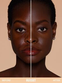 SHEGLAM Skin-Focus High Coverage Powder Foundation-Russet Brand Beauty Cosmetic Makeup For Women And Girls - Russet - View 2