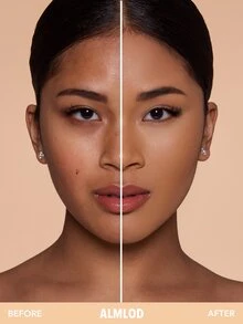 SHEGLAM Skin-Focus 高遮瑕粉狀粉底-Almond 品牌美妝化妝品 適合女士與女孩 - 杏仁 - 查看 2