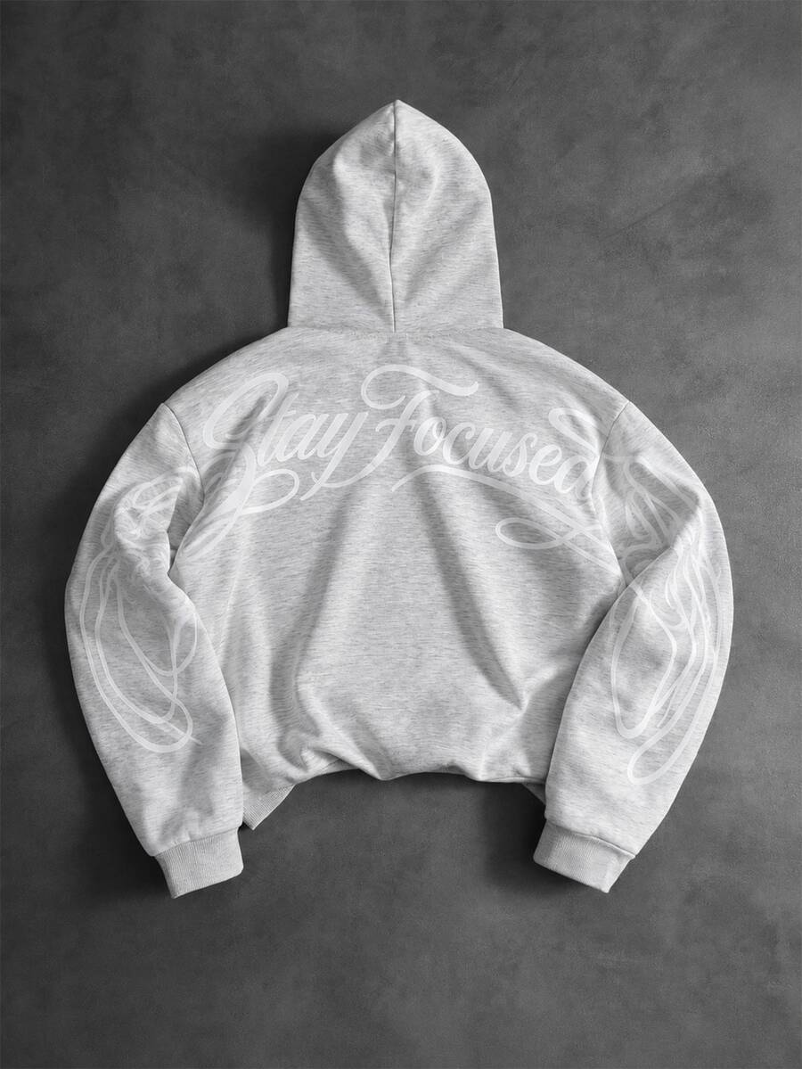 STYNVO Men Hoodies - Grey - View 1