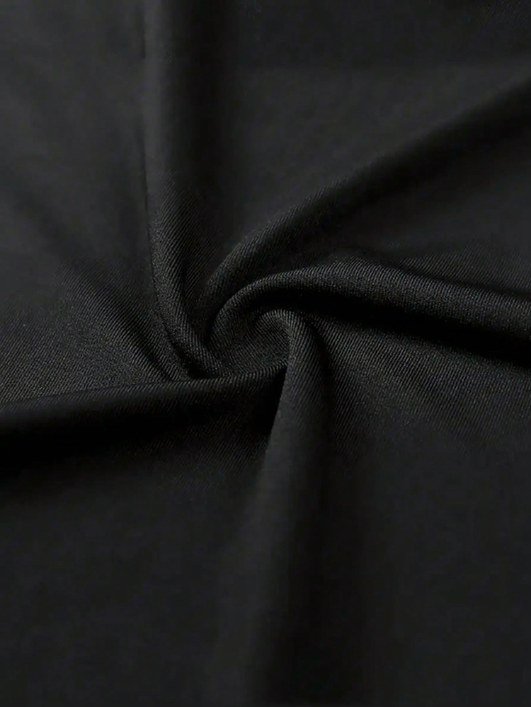Gym Rark Men's Spider Pattern Contrast Color Casual Daily Travel Sports T-Shirt, Gym - Black - View 3