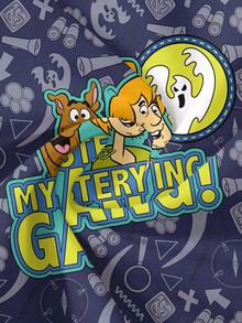 SCOOBY-DOO X SHEIN Young Boy Crew Neck Short Sleeve Casual Versatile T-Shirt DOO - White - View 6