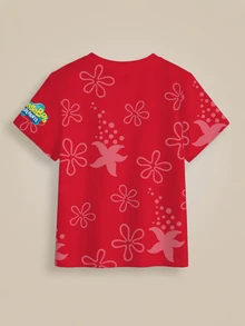 SpongeBob SquarePants | SHEIN 3PCS Young Boys T-Shirts - Multicolor - View 17
