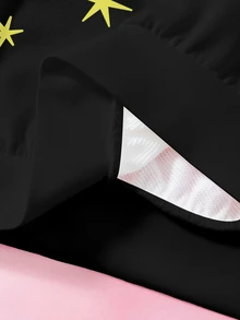 THE POWERPUFF GIRLS X SHEIN Sweatshirt Anak Perempuan dengan Cetakan Huruf - Putih - View 8