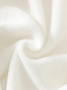 SHEIN 男嬰秋冬保暖內裡加厚騎士印花拉鍊連帽連身衣 - 白色 - 查看 5