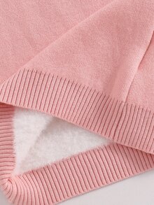 SHEIN 女童（小）毛衣 - 粉色 - 查看 7