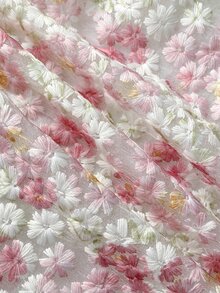 Soleia 女款性感度假無肩帶蕾絲紋理垂墜網紗抓皺胸衣迷你洋裝，適合海灘、郵輪、公路旅行、城市、約會、下午茶、波希米亞風、海邊、島嶼、夏季、音樂節、日常通勤、婚禮季、派對、嘉年華 - 彩色 - 查看 5