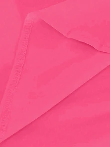 EMERY ROSE Women's Casual Solid Color Ruffle Sleeveless Blouse, Summer - Hot Pink - View 4