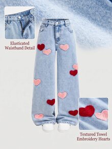 Girlism Tween Girls Jeans - Blue - View 3