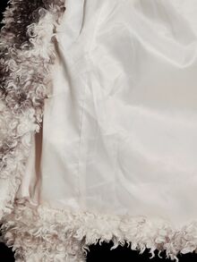 SHEIN ICON 女士撞色长袖宽松人造毛皮夹克冬季外套皮草大衣泰迪熊大衣 - 咖啡棕 - 查看 11