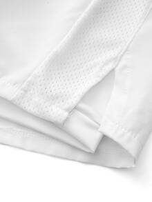 SHEIN Cheerettes 女款素色百褶休閒百搭日常旅行運動短褲 - 彩色 - 查看 6
