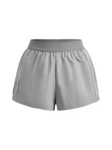 SHEIN Cheerettes 女款素色百褶休閒百搭日常旅行運動短褲 - 彩色 - 查看 16