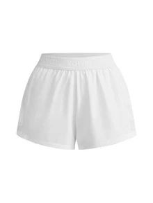 SHEIN Cheerettes 女款素色百褶休閒百搭日常旅行運動短褲 - 彩色 - 查看 12