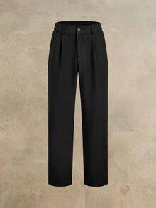 HIMLAND Men's Elegant Classy 3D Floral Decor Button Long Sleeve Jacket And Pants Suit Set Wedding Formal Black Summer - Black - View 6