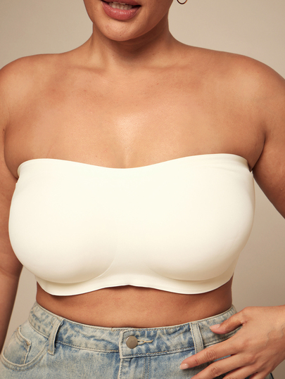 SHEIN BAE CURVE 性感無肩帶大尺碼女款內衣