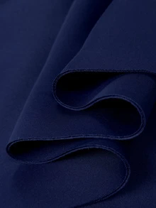 QUIZ Navy Square Neck Bow Back Mini Dress With Embellished Straps And Flared Hem, Elegant Fit And Flare Party Dress, Special Occasion Formal Event Dress, Wedding Guest Dress Women, Summer Dress, Dresses For Women - Navy Blue - View 7