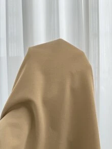 SHEIN Clasi 女款優雅休閒商務休閒拼色洋裝與外套兩件套 辦公室晚餐黑色秋季教師節 - 卡其色 - 查看 10