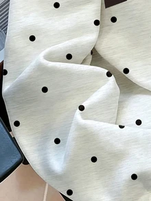 Tween Girls 1Pcs Fall Polka Dot Letter NYC Graphic Hooded Sweatshirt, Fresh Casual Pullover Top Autumn Winter - Multicolor - View 6