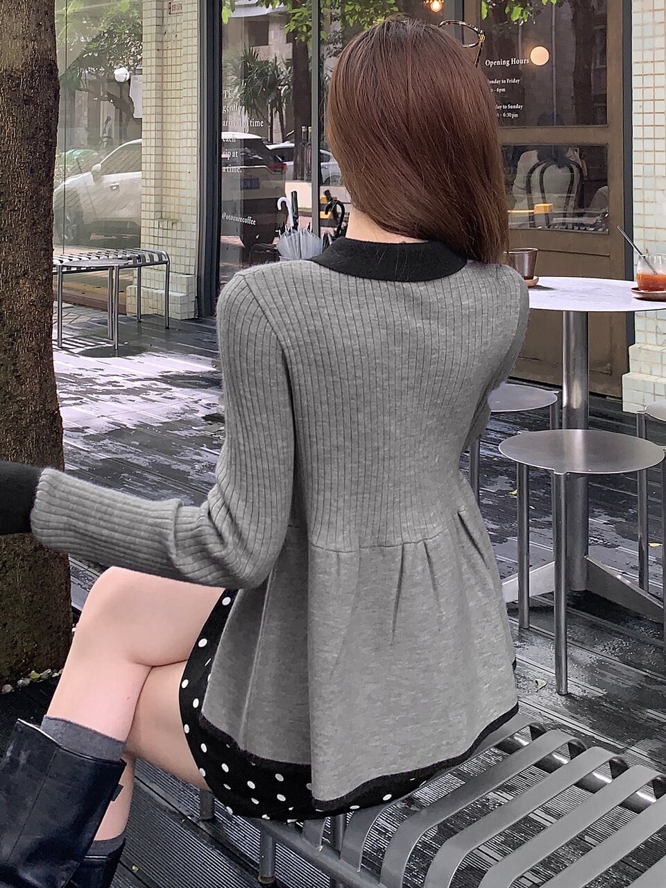 Women's Colorblock Casual Versatile Daily Wear Long Sleeve Sweater Fall
