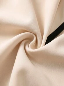 Editum Women's New Elegant Contrast Color Blazer Suitable For Commuting, Daily And Multiple Occasions Autumn Work Wear - Apricot - View 8