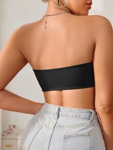 SomedayCozy Women Front Closure Single Layer Wireless Bra (1pc) - Black - View 2