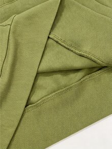 IslaSuriya Solid Color Women's Hooded Casual Versatile Daily Wear T-Shirt - Multicolor - View 4