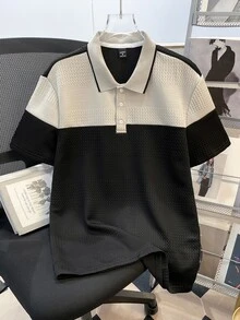 Daypath Men's Casual Daily Polo Shirt Polo Shirt For Men Men Buttoned Knitted Polo Men's Golf Shirt - Multicolor - View 2