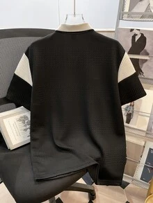 Daypath Men's Casual Daily Polo Shirt Polo Shirt For Men Men Buttoned Knitted Polo Men's Golf Shirt - Multicolor - View 3