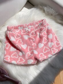 Comfortcana Casual Women's All-Over Print Daily Shorts - Pink - View 5