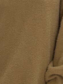 MUSEYN Brown Knit Off The Shoulder Oversized Sweater Dress Cosy Versatile Everyday Casual Fall - Camel - View 6