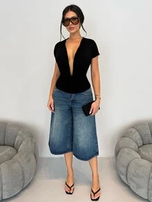 Shopreo Women Tank Tops & Camis - Hitam - View 3