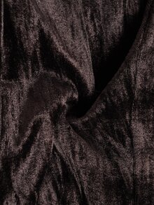 EastFlair Plus Size Elegant Vintage Frog Button Long Sleeve Shirt For Vacation Fall - Brown - View 9